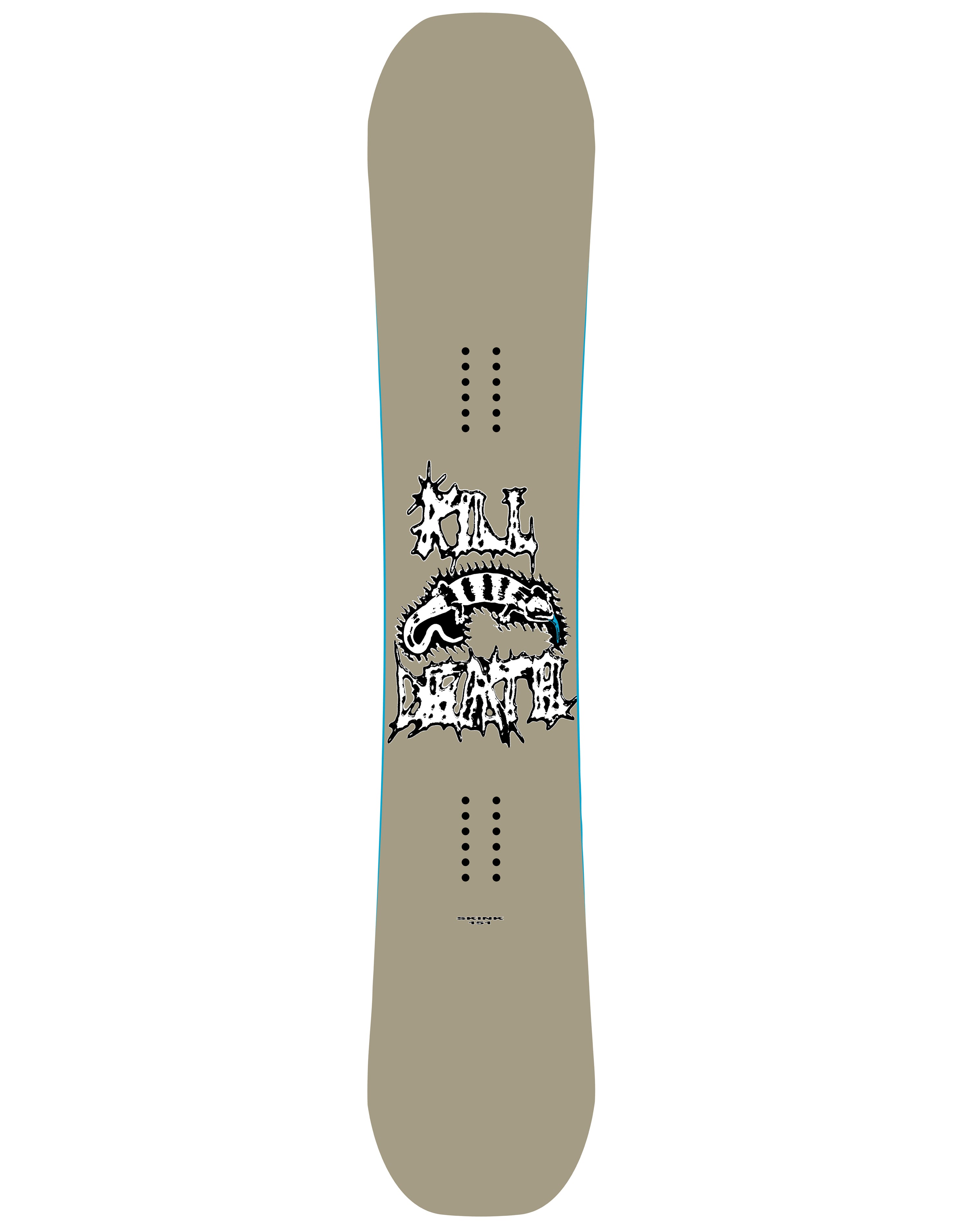 burton 154 snowboard skull SKINK – KILLDEATH